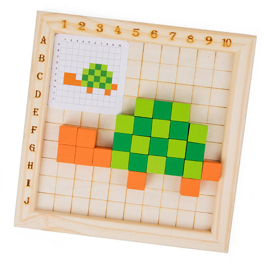 Color Counting Block - Children's Puzzle - Early Education