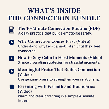 Reconnect Again: Parent-Led Video Training for Defiance, Stress, & Distance